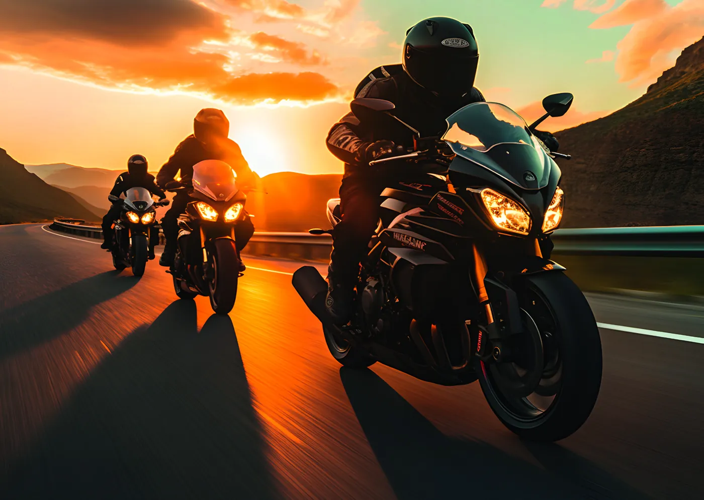 DLO® MotorBike: motoristi na cesti